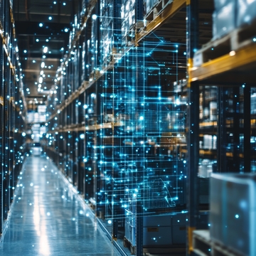 智能仓储中的数据网络