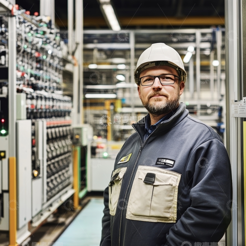 高清大图下载【趣麦麦图】工厂车间的工作人员