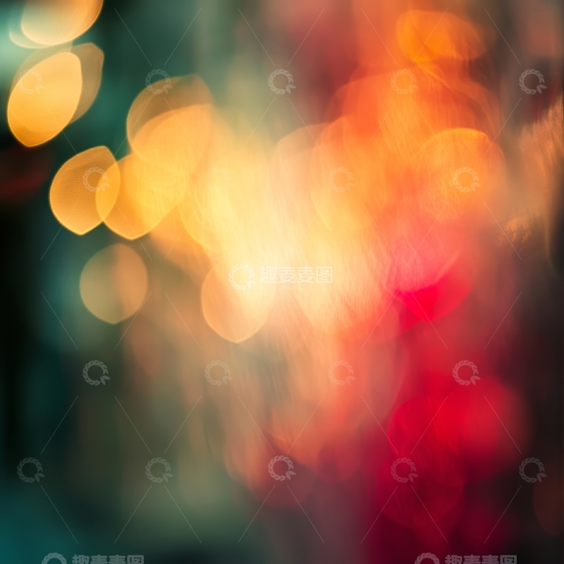 高清大图下载【趣麦麦图】斑斓光影的抽象艺术