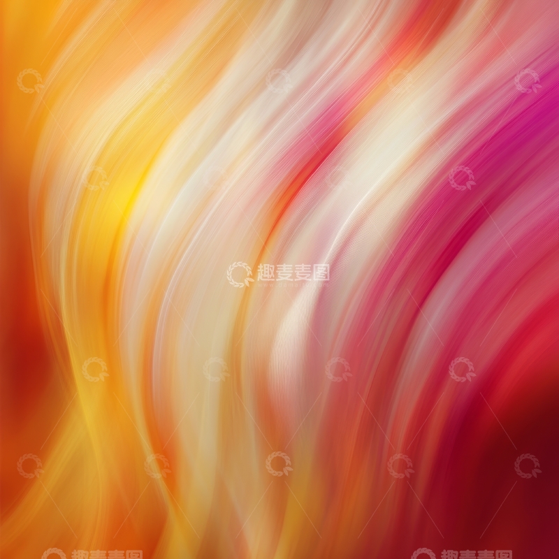 高清大图下载【趣麦麦图】色彩斑斓的抽象流动背景