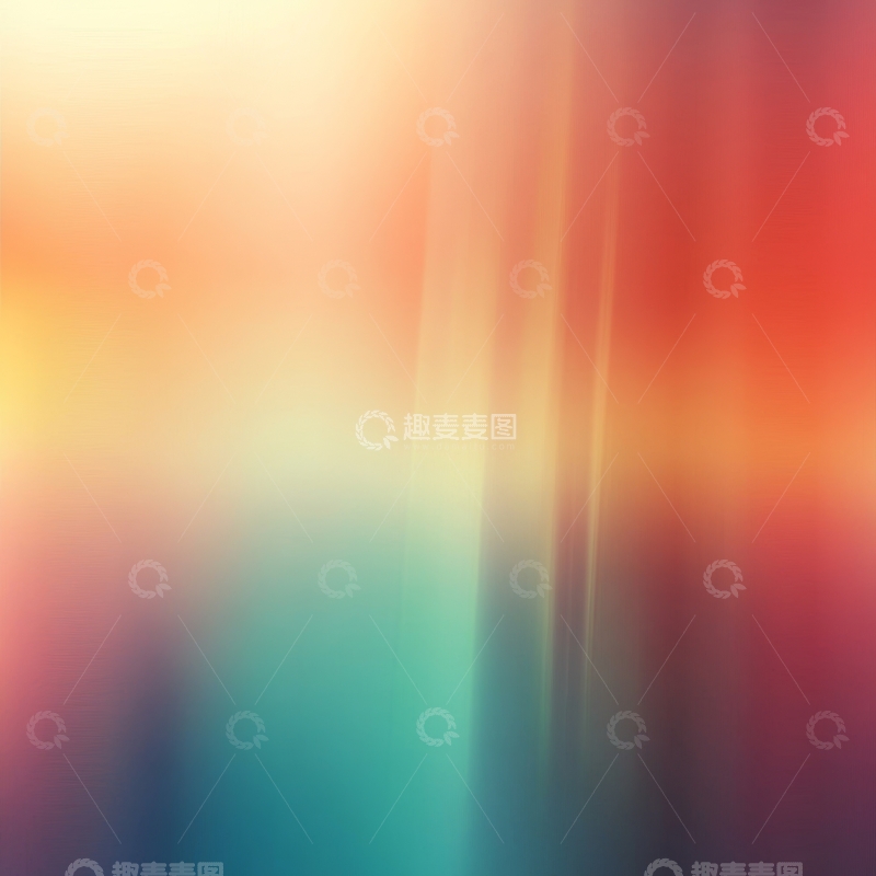 高清大图下载【趣麦麦图】渐变色彩模糊背景