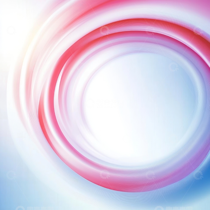 高清大图下载【趣麦麦图】渐变色彩螺旋图案