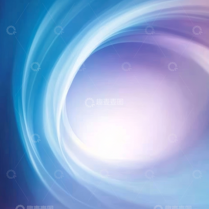 高清大图下载【趣麦麦图】蓝色与紫色交织的抽象光效