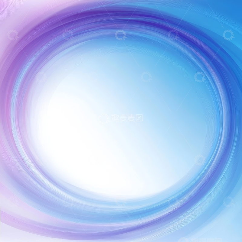 高清大图下载【趣麦麦图】渐变色环抽象背景