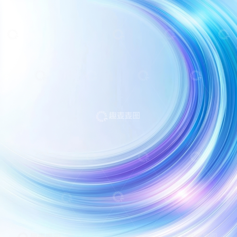 高清大图下载【趣麦麦图】渐变色彩的抽象漩涡背景