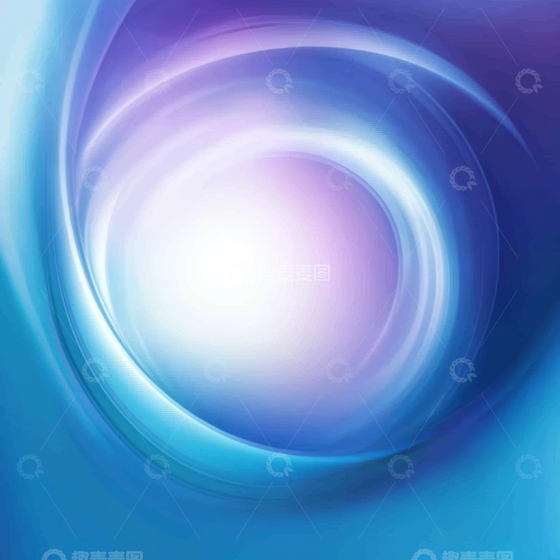 高清大图下载【趣麦麦图】蓝色渐变螺旋光效