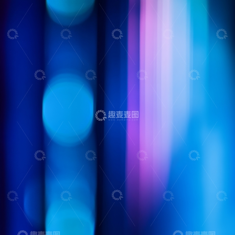 高清大图下载【趣麦麦图】蓝紫渐变的抽象光影效果