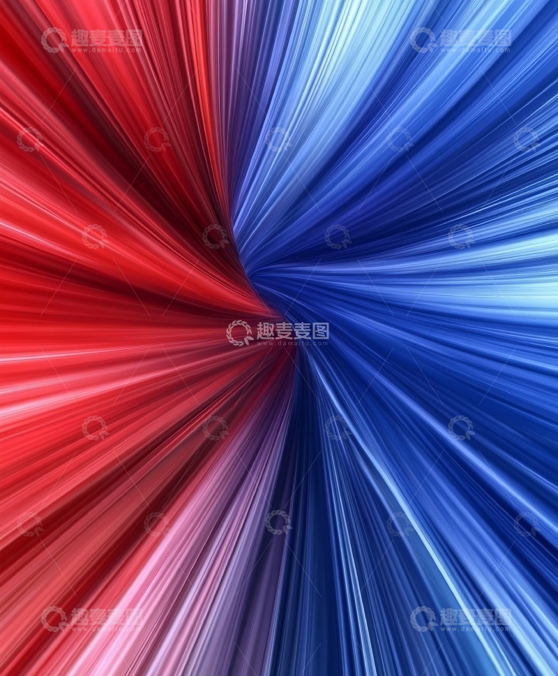 高清大图下载【趣麦麦图】红蓝交织的动态光效
