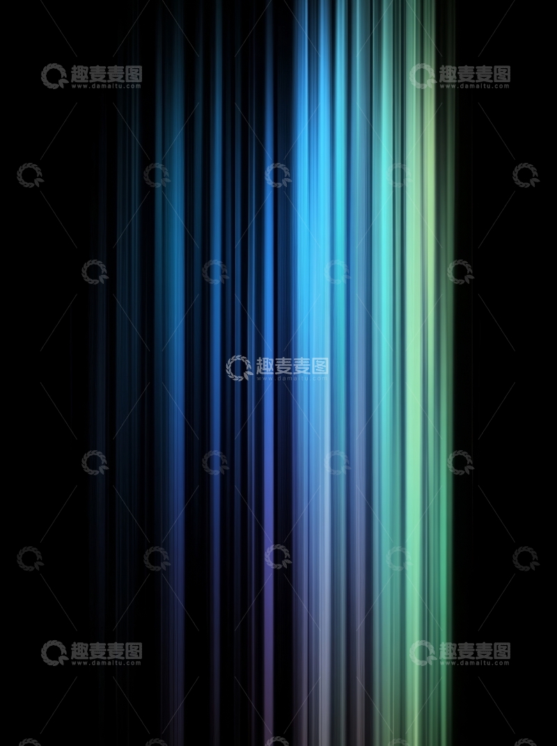 高清大图下载【趣麦麦图】蓝色渐变光条背景