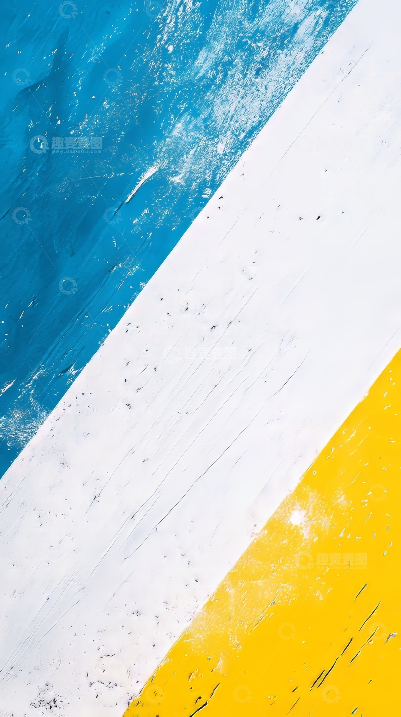 高清大图下载【趣麦麦图】蓝白黄三色渐变纹理背景