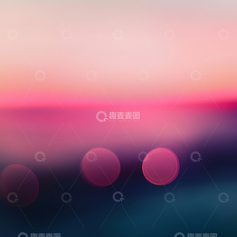 高清大图下载【趣麦麦图】模糊背景下的彩色光斑