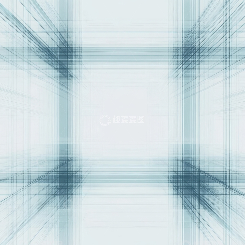 高清大图下载【趣麦麦图】线条交织的抽象空间背景