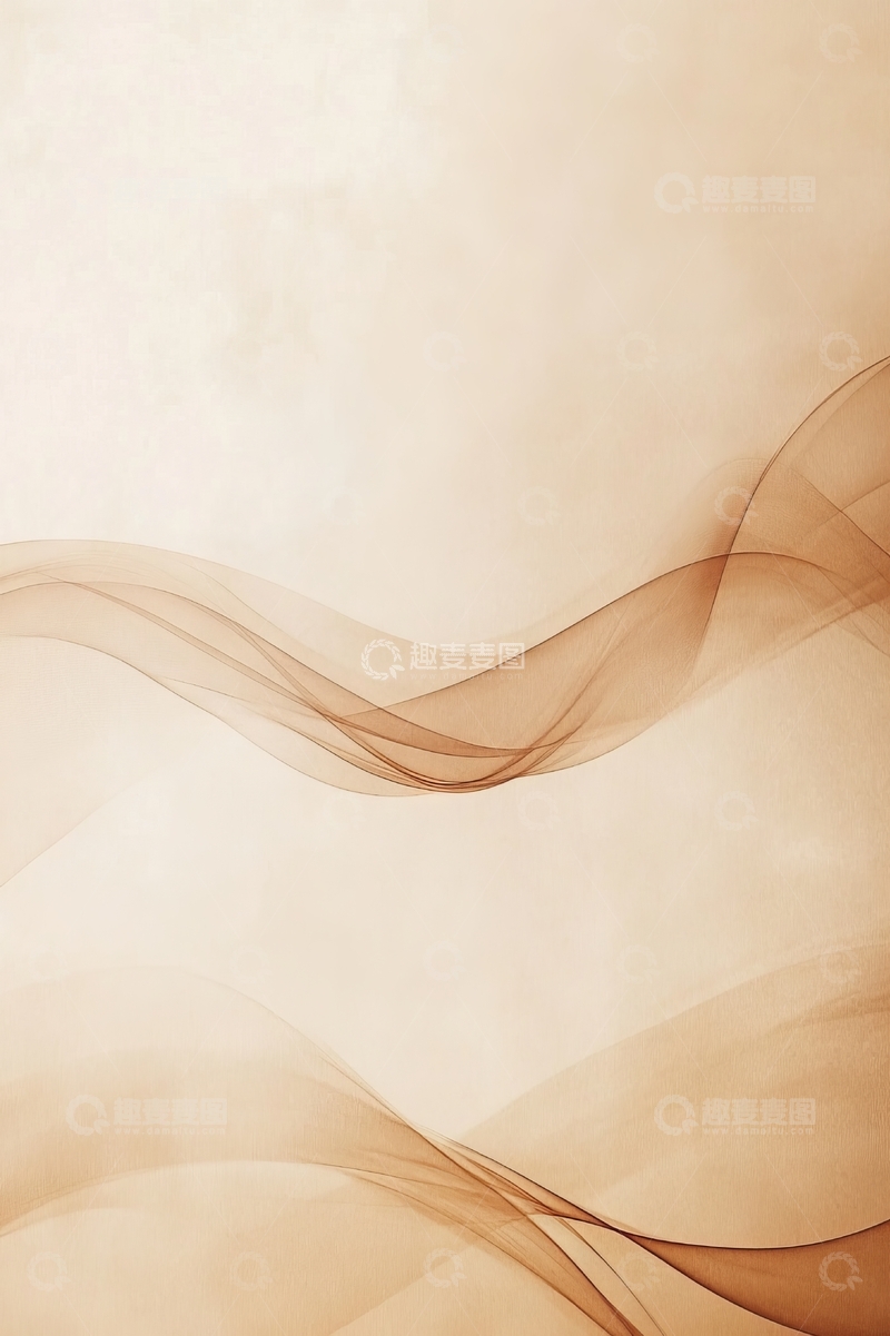 高清大图下载【趣麦麦图】柔和曲线的抽象背景