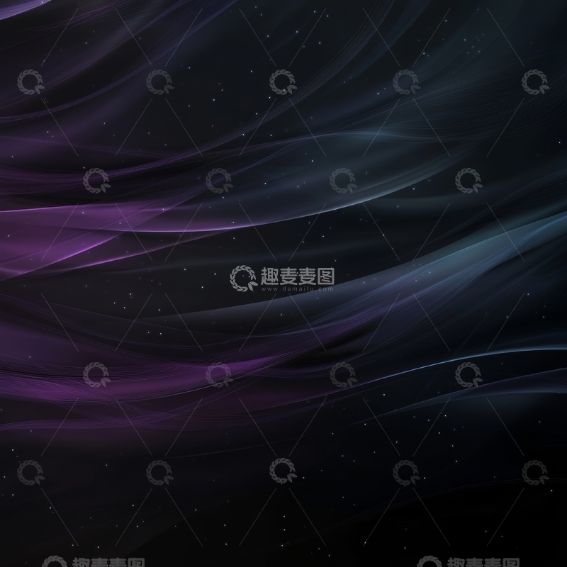 高清大图下载【趣麦麦图】紫色与蓝色交织的抽象背景