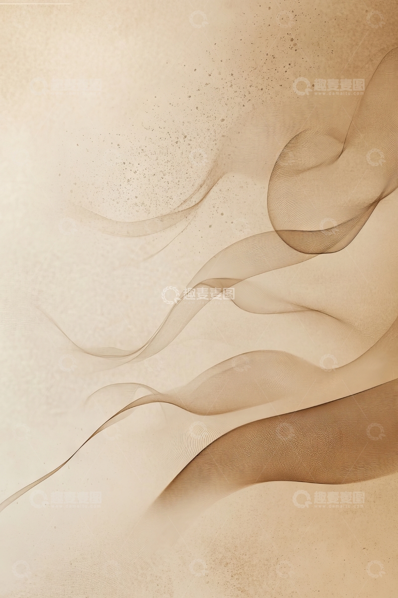 高清大图下载【趣麦麦图】柔和曲线的抽象艺术背景