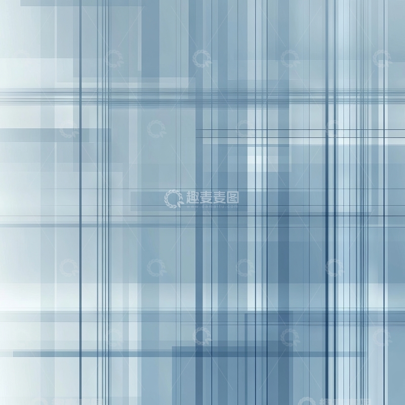 高清大图下载【趣麦麦图】蓝色渐变线条抽象背景
