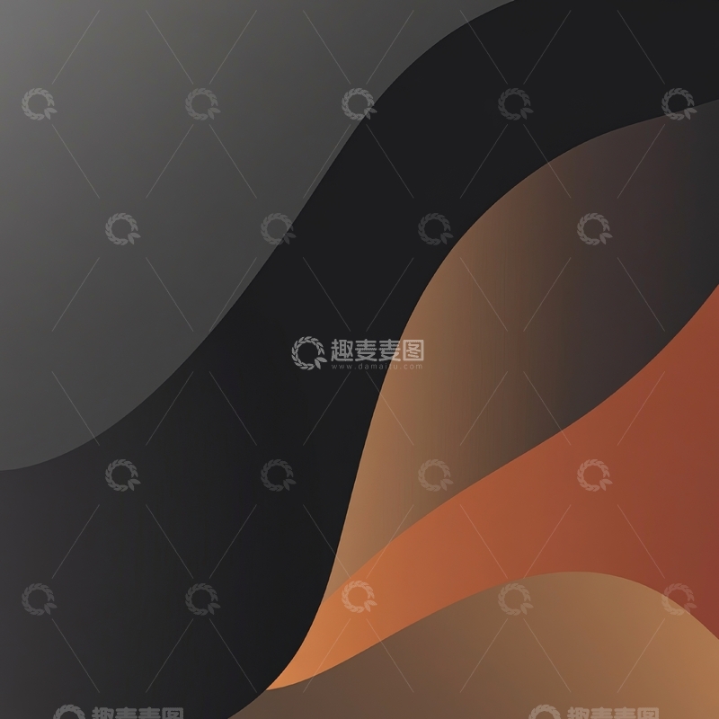 高清大图下载【趣麦麦图】渐变色波浪抽象背景