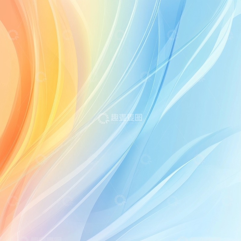 高清大图下载【趣麦麦图】渐变色彩流动背景