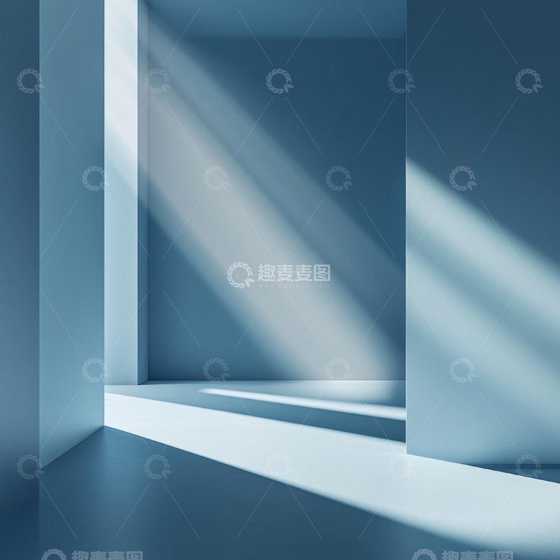 高清大图下载【趣麦麦图】光影交错的室内空间