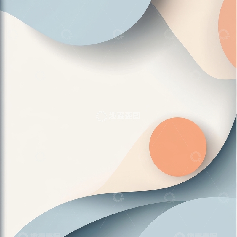 高清大图下载【趣麦麦图】抽象色彩波浪背景设计