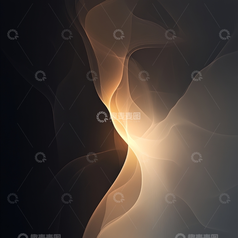 高清大图下载【趣麦麦图】流动光影的抽象艺术