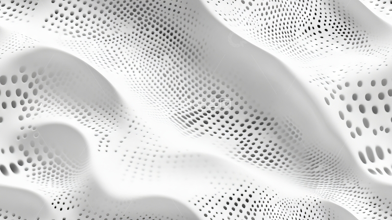 高清大图下载【趣麦麦图】波浪形点阵纹理背景