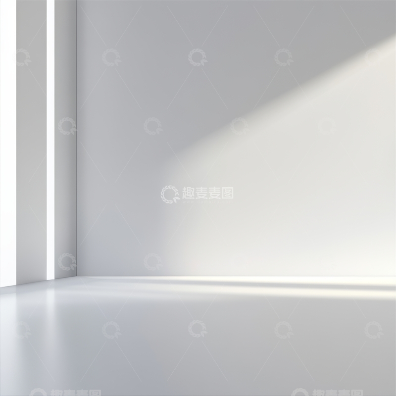 高清大图下载【趣麦麦图】简约白色室内空间