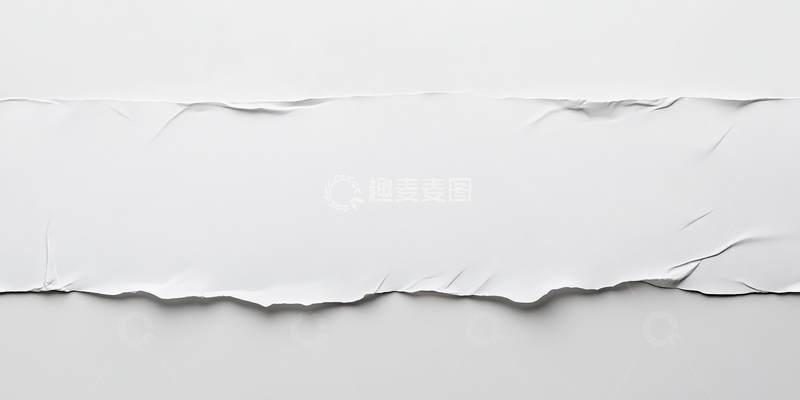 高清大图下载【趣麦麦图】撕裂的白色纸张