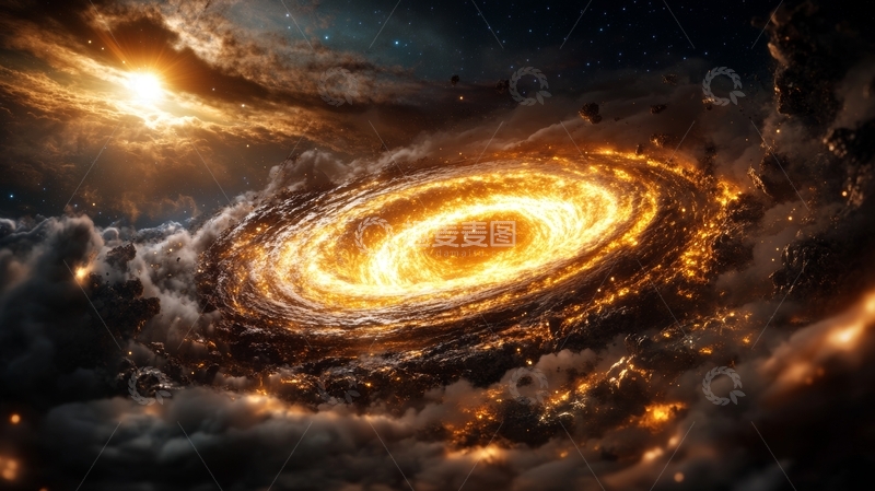 高清大图下载【趣麦麦图】宇宙星系的壮丽景象