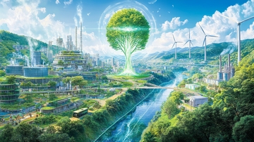 未来生态城市与绿色能源