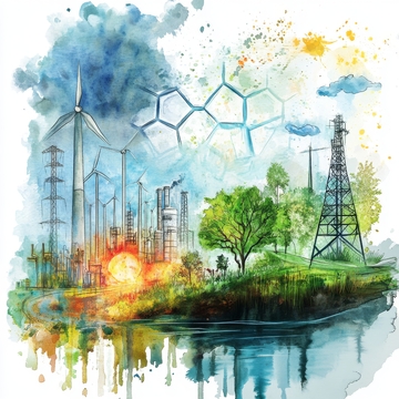 工业与自然的和谐共生