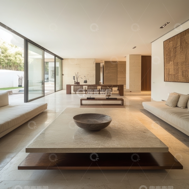 高清大图下载【趣麦麦图】现代简约客厅设计
