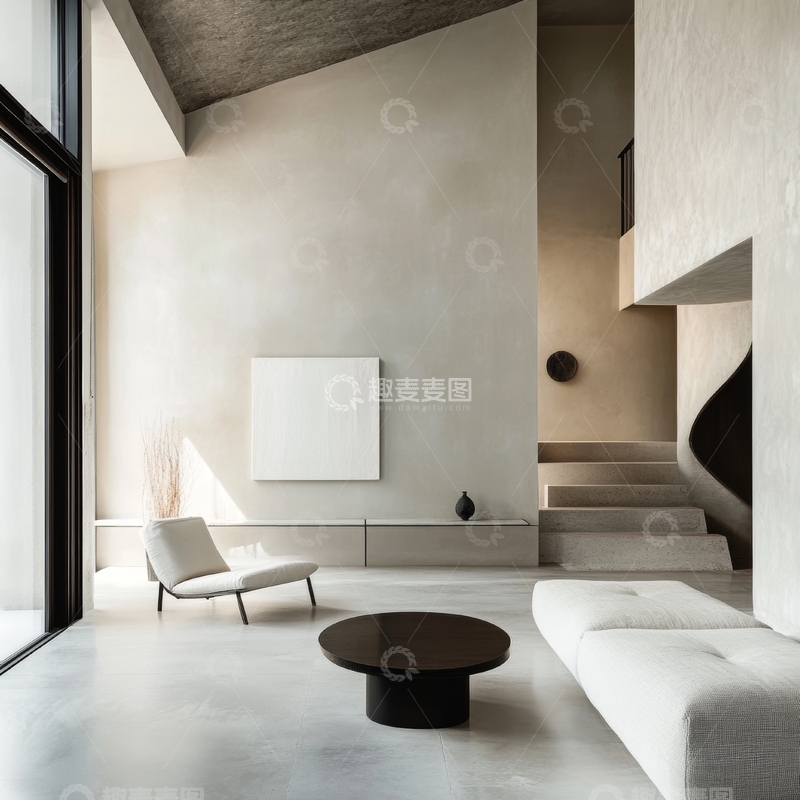 高清大图下载【趣麦麦图】现代简约客厅设计