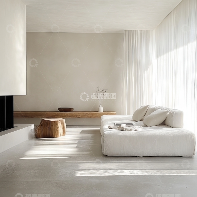 高清大图下载【趣麦麦图】简约现代客厅设计