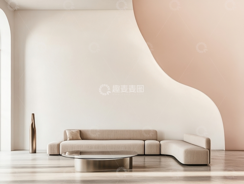 高清大图下载【趣麦麦图】简约现代客厅设计