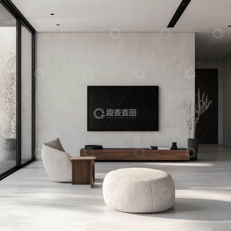 高清大图下载【趣麦麦图】现代简约客厅设计