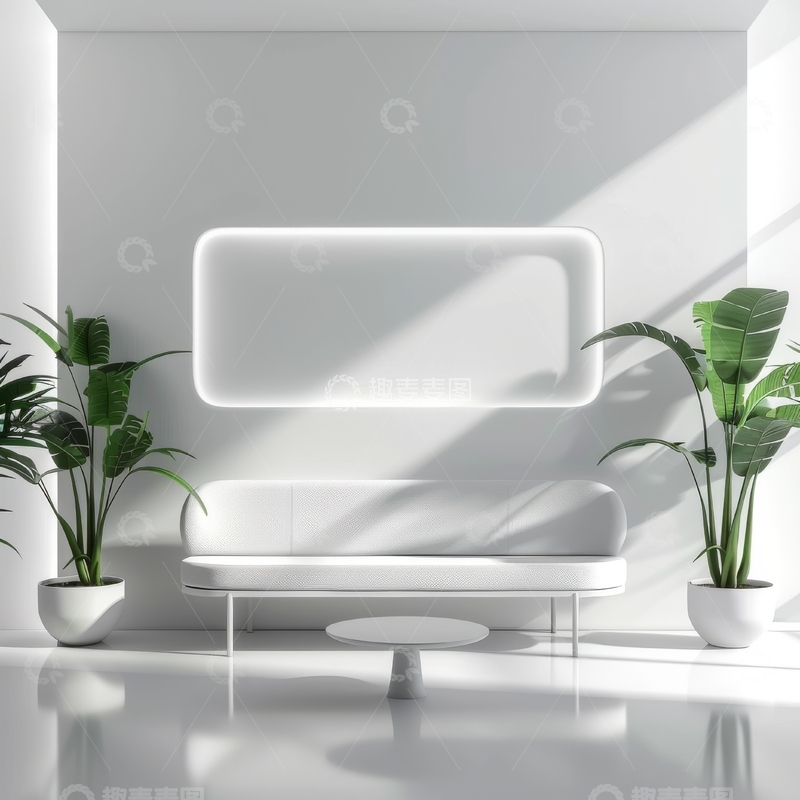 高清大图下载【趣麦麦图】现代简约客厅设计