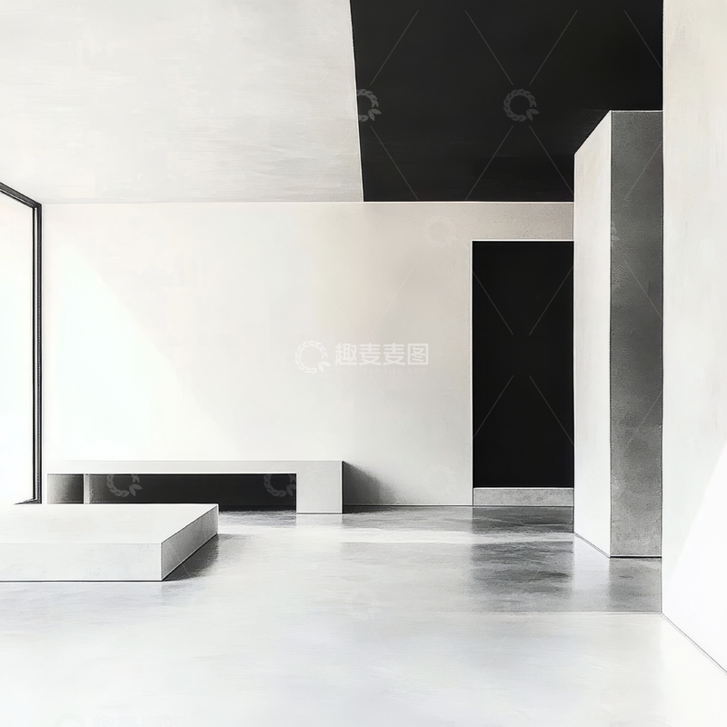 高清大图下载【趣麦麦图】现代简约室内空间设计
