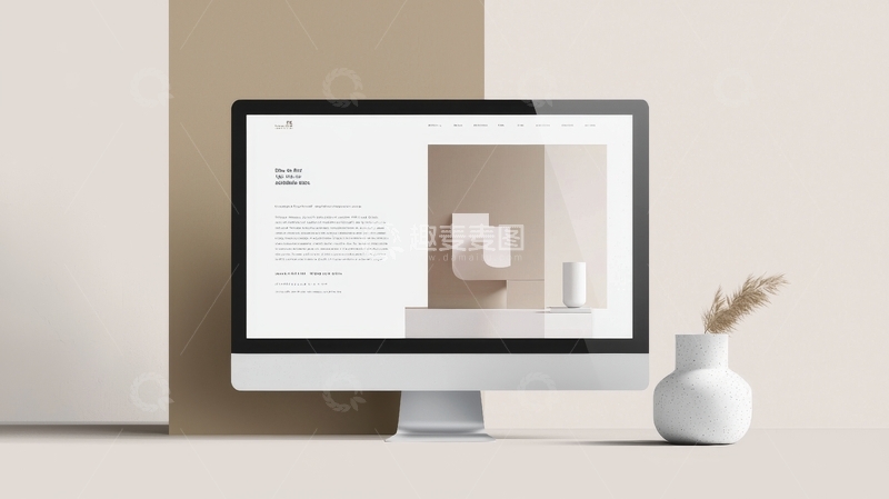 高清大图下载【趣麦麦图】简洁桌面设计与网页布局展示