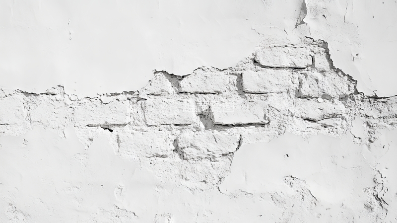 高清大图下载【趣麦麦图】白色砖墙的纹理细节