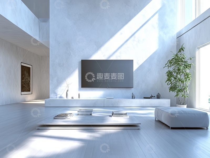 高清大图下载【趣麦麦图】现代简约客厅设计
