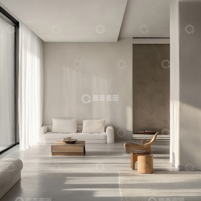 高清大图下载【趣麦麦图】现代简约客厅设计