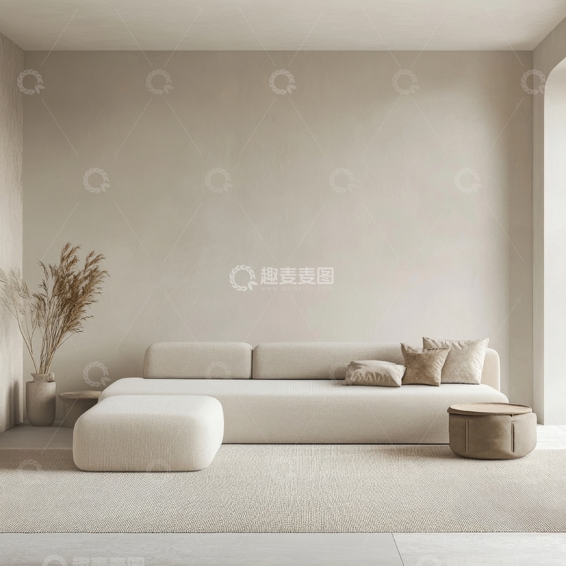 高清大图下载【趣麦麦图】简约现代客厅设计