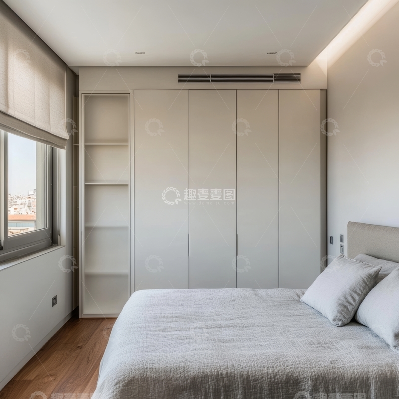 高清大图下载【趣麦麦图】现代简约卧室设计