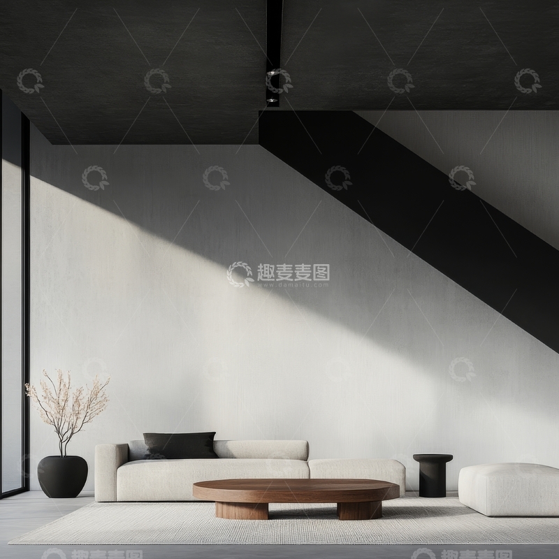 高清大图下载【趣麦麦图】现代简约客厅设计