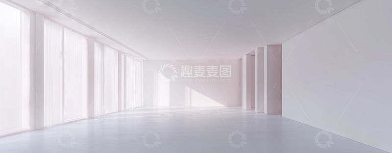 高清大图下载【趣麦麦图】明亮宽敞的现代室内空间