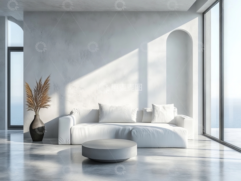 高清大图下载【趣麦麦图】现代简约客厅设计