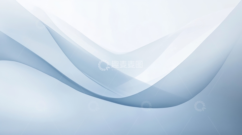 高清大图下载【趣麦麦图】柔和曲线的抽象背景