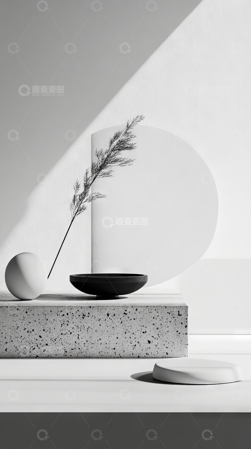 高清大图下载【趣麦麦图】极简风格的静物摆设
