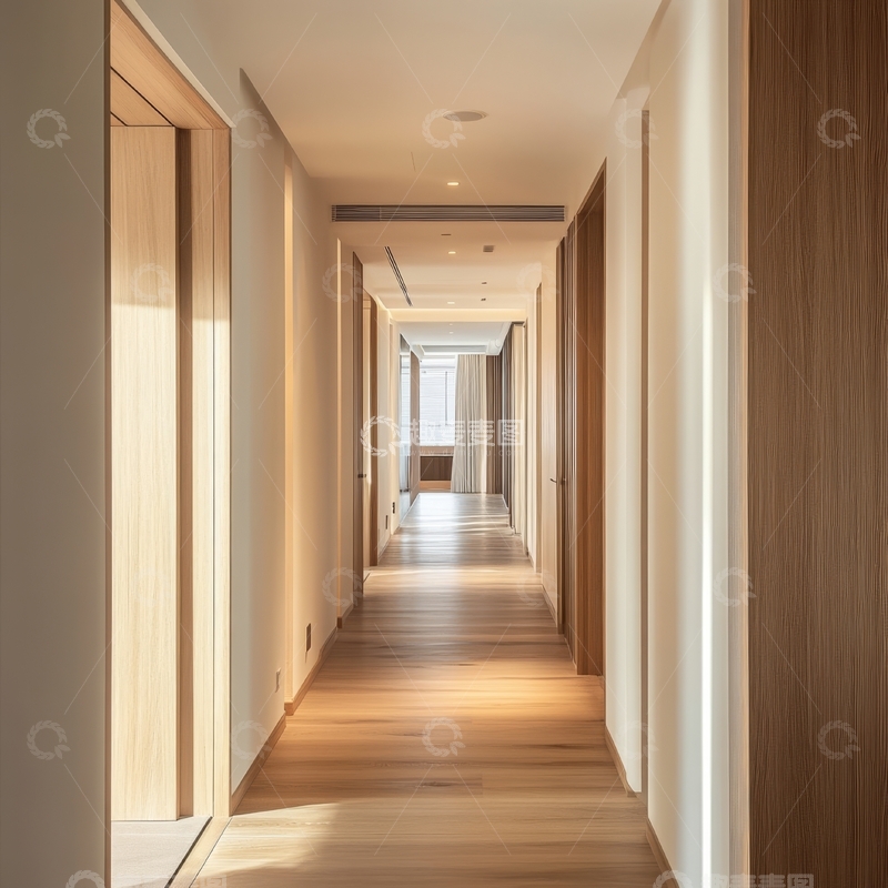 高清大图下载【趣麦麦图】现代简约走廊设计